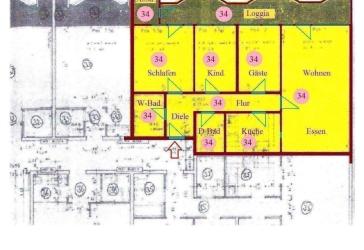 Renditeobjekt aus Eigenbestand, Provision frei; vermietete 4-Zimmer-Eigentumswohnung mit gr. Loggia, Garage, Pkw-Stplz in Köln-Ostheim