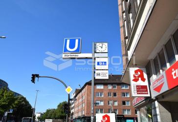 attraktives Büro in Hamburg - auf zwei Ebenen mit zwei Stellplätzen direkt an der U-Bahn