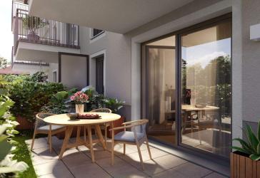 Gut geschnittene 2-Zimmer-Wohnung mit Loggia