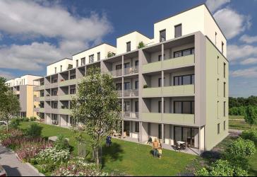 4 Zimmer Penthouse-ETW mit Garten (KfW55) - Typ 'Sonor'