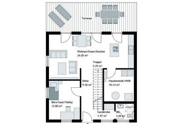 Individuell geplantes Einfamilienhaus in Eckenthal mit 143 m² Wohnfläche