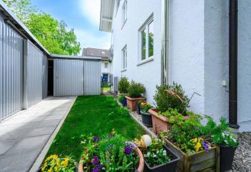 Vermietete 3-Zimmer-Gartenwohnung mit großem Privatgarten in Höhenkirchen