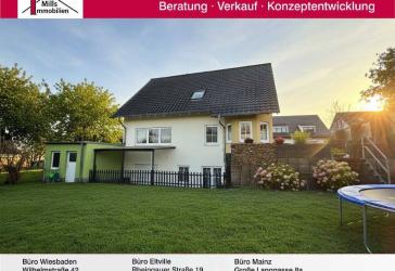 Ca. 7km von Bingen entfernt in Dorsheim: Attraktives freistehendes Einfamilienhaus