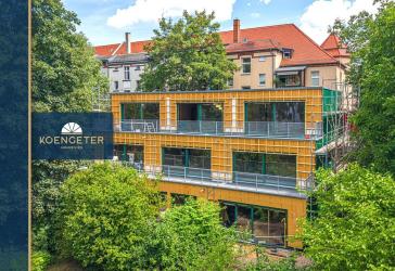 NEUBAU: Wohnen im Grünen, gebaut für morgen - großzügige Terrassenwohnung in Schleußig