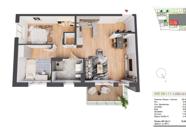 Vorschaubild Wohnung