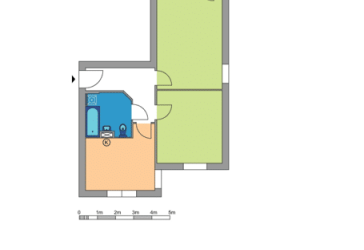 2-Zimmer Wohnung in Godshorn! Nur mit B-Schein!