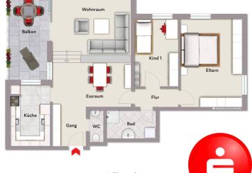Vorschaubild Wohnung