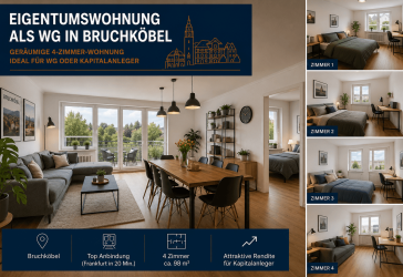 Provisionsfrei / Kapitalanlage in Bruchköbel - Sofort Cashflow + massive Steuervorteile nutzen