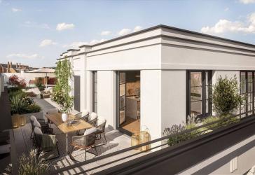 Extravagante Luxuswohnung – Penthouse mit viel Außen – 3 Zimmer