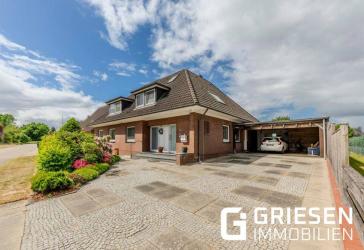 Wohnen mit Freiraum: Großzügige Dachgeschosswohnung mit Balkon & Gartenanteil in zentraler Lage von Haren (Ems)