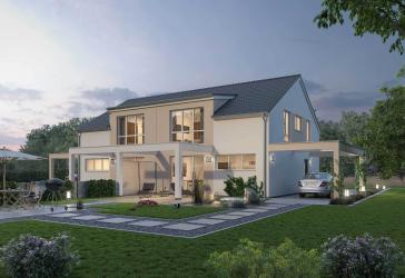 Neubau einer Doppelhaushälfte in einer der schönsten Lagen von Eckental
