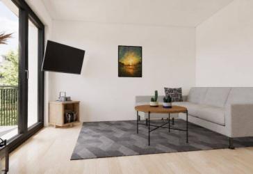 Neubau: 3-Zimmer- Eigentumswohnung in einem KFW-55-Effizenzhaus mit Wärmepumpe und Photovoltaik in Basdorf
