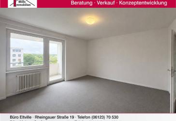 Mainz-Lerchenberg: Gepflegte 2 Zimmerwohnung mit Balkon und Aufzug - ideal als Kapitalanlage oder zur Selbstnutzung
