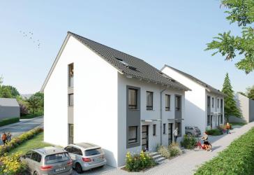 Wehrheim: Modernes Neubauprojekt - Doppelhaushälften im Standard KFW 40 QNG