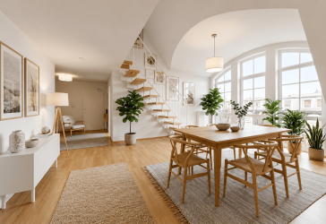 Exklusive Dachgeschoss-Mais.-Wohnung mit Galerie in ruhiger Lage von München Ludwigsvorstadt