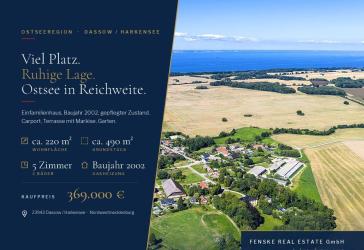 Viel Platz. Ruhige Lage. Ostsee in Reichweite.