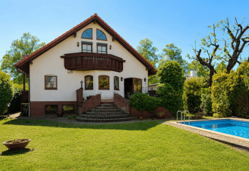 Familienidylle im Komponistenviertel mit Pool & viel Platz