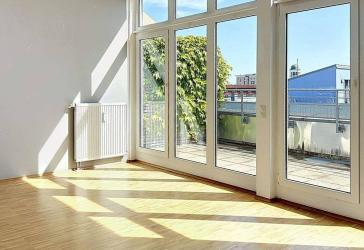 Exklusives Penthouse -Singen Stadtmitte -herrlicher Blick auf den Hohentwiel und über die Dächer von Singen