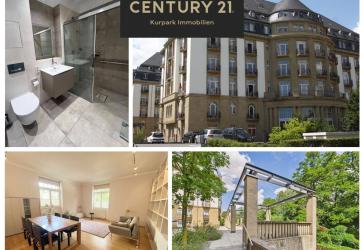 Großzügige 2-Zimmerwohnung im ehemaligen Grandhotel mit Blick ins Grüne