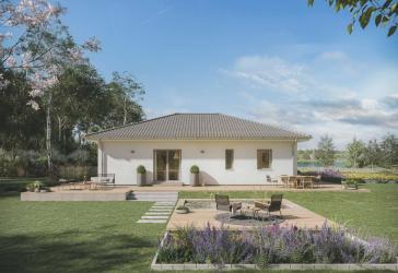 Ein Bungalow - 2 Wohnungen. Und mit Eigenleistungen Geld sparen!