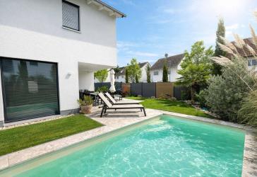 LU Melm | Modernes u. klimatisiertes Einfamilienhaus mit Pool & Garten