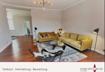 Wunderschöne Altbau-Wohnung in stattlichem Wohn- und Geschäftshaus. 3-Zimmer. Innenstadt!