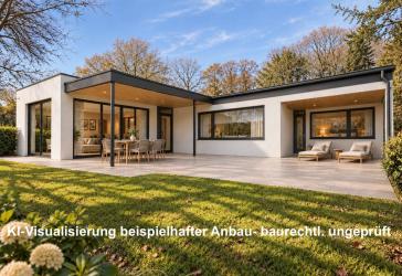 1.041 m² Südgrundstück in Roetgen: Bungalow modernisieren oder neu gestalten