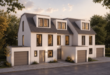 NEUBAU - Reihenmittelhaus in ruhiger Lage von Stuttgart-Vaihingen