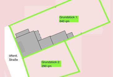 2 Optionen: 1 Preis ! Freistehendes Haus mit zusätzl. Bauplatz für Handwerker ! PROVISIONSFREI !