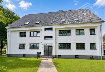 Wohnen im Niedrigenergiehaus KFW55 - 2-Zimmer-Wohnung | Neubau-Dachgeschoss.
