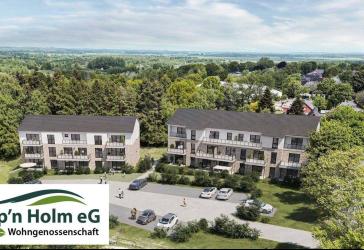 Op'n Holm - 2 Zi. für aktive Ruheständler*innen - SW-Terrasse - private Wohngenossenschaft - mit WBS