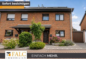 Ankommen und Bleiben: Gepflegte Doppelhaushälfte mit Garten in familiärer Rheinlage