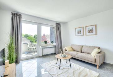 Renovierte 3-Zimmer Wohnung mit Balkon in ruhiger Lage - Sofort einziehen und wohlfühlen