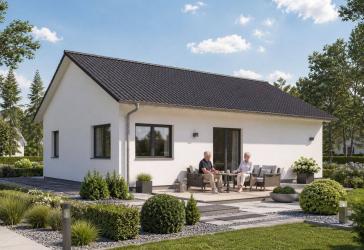 ! Bauen Sie Ihren Traum-Bungalow ComfortStyle 9.01S - stilvolles Wohnen auf einer Ebene !