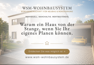 Das Haus für Ihr Grundstück - individuell geplant