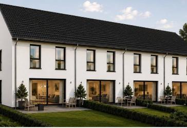 Westerheimer Sonnengärten: Neubau-Reihenhaus KfW 40 + QNG - bis 150.000 € KfW-Darlehen möglich