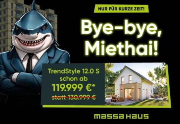 Das Aktionshaus TrendStyle 12.0S - Hier entsteht Zuhause mit massa Haus