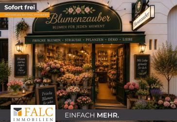 Attraktive Gewerbefläche mit Laufkundschaft - ideal für Blumenladen oder Feinkostgeschäft