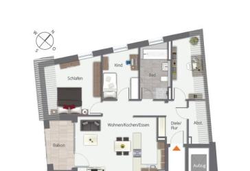 Vorschaubild Wohnung
