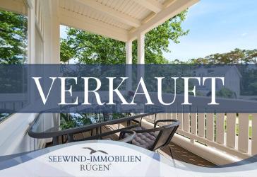 Ostsee vor der Tür - Ferienwohnung mit Sonnenbalkon im schönen Ostseebad Baabe auf der Insel Rügen