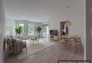 Helle 3-Zimmer-Erdgeschosswohnung mit Terrasse, Garten und 2 Tiefgaragenstellplätzen