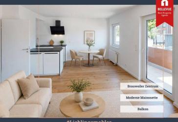 Brauweiler Zentrum || Moderne Maisonette || Balkon || Einzugsbereit