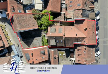 Investitionschance im Kitzinger Sanierungsgebiet: Wohn- und Geschäftshaus mit Ausbaupotenzial und Steuervorteilen nach § 7h EStG