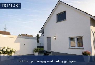 Solide, großzügig und ruhig gelegen.