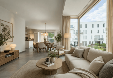 Terrasse, Garten und Aufzug direkt in die Wohnung - modernes Wohnen in der Passauer Innstadt