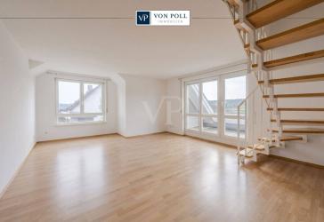 Über den Dächern - charmante Maisonette mit Weitblick und zwei TG-Stellplätzen