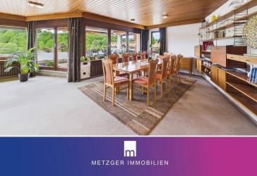 Modernes Wohnkonzept & Weitblick ins Grüne. EFH in Sackgasse mit Einliegerwhg, Dachterrasse & Garten