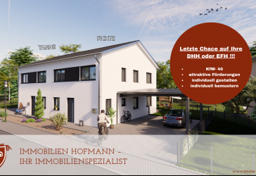!!! Letzte Chance im Projekt: Baugrund für Einfamilienhaus oder Doppelhaus !!!