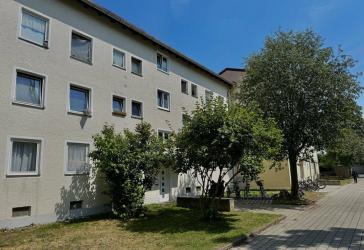 Neuburg-Ostend: Vermietete 3-Zimmer-Wohnung mit überzeugendem Grundriss