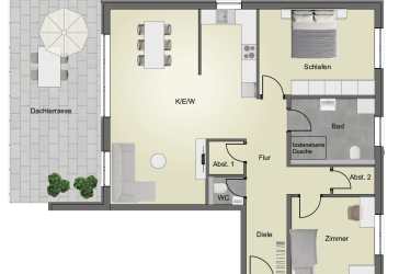 PENTHOUSE / NEUBAU / DONAUESCHINGEN / Haus F
